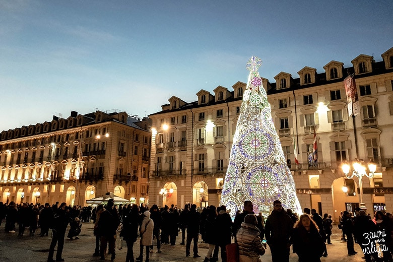 Albero di Natale in Piazza Castello