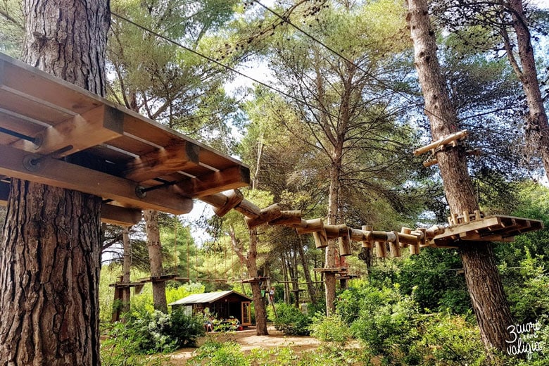 Ugento - Vivosa Apulia resort parco avventura passerella