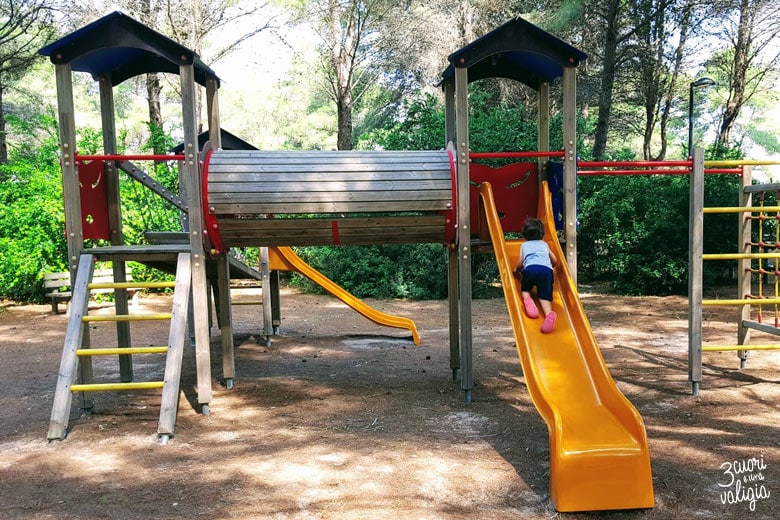 Ugento - Vivosa Apulia resort parco giochi per bimbi scivolo
