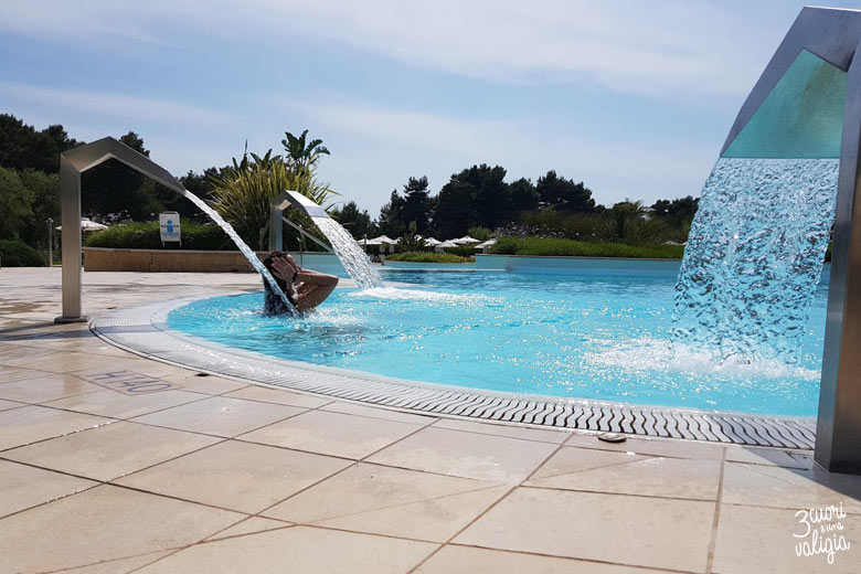 Ugento - Vivosa Apulia resort piscina calda con cascate