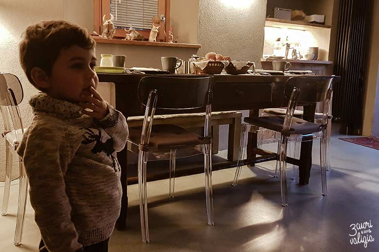 Aosta con bambini: Mu B&B and Sauna, colazione