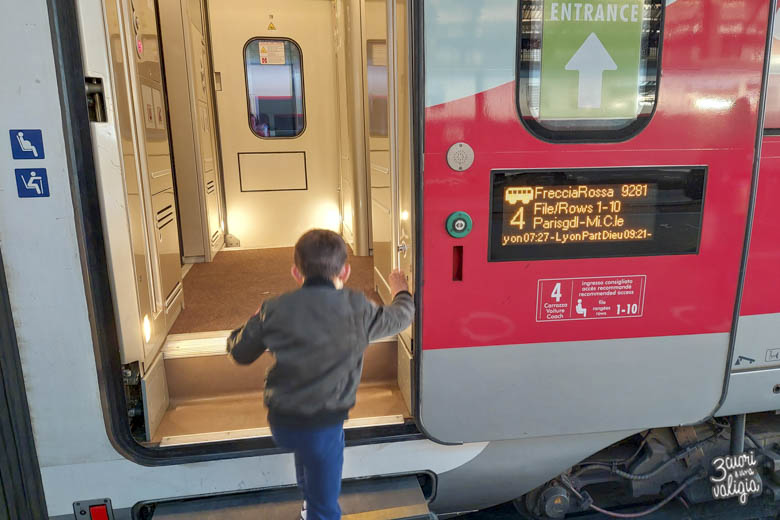 Treno Frecciarossa per Parigi